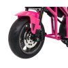 Motocykl SUPERMOTO Růžový