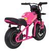 Motocykl SUPERMOTO Růžový