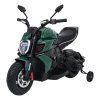 Motocykl Ducati Diavel x Bentley zelený
