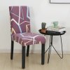 1 variant geometry stretch chair cover spandex elastic slipcovers chair seat covers for dining room banquet hotel restaurant kitchen