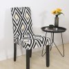 16 variant geometry stretch chair cover spandex elastic slipcovers chair seat covers for dining room banquet hotel restaurant kitchen