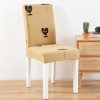 7 variant geometry stretch chair cover spandex elastic slipcovers chair seat covers for dining room banquet hotel restaurant kitchen