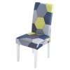 8 variant 12468pcs geometric lattice chair cover stretch dining seat protector slipcovers universal size chair covers spandex hotel