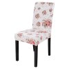 11 variant 1246pcs printed elastic dining room seat chair covers spandex chair cover stretch slipcovers for wedding banquet party decor