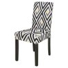 14 variant 1246pcs printed elastic dining room seat chair covers spandex chair cover stretch slipcovers for wedding banquet party decor