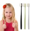 mainimage13 Colors Optional 1pc Portable Toothbrushes With Nano Ultra fine Bristles Wave Flat Teeth Head Travel