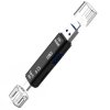 8fqi5 in 1 multifunction usb 2 0 type c usb micro usb tf sd memory card optimized