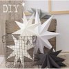 0 main 12 colors christmas ornaments 30cm 12 hanging paper star lantern decoration festival new year christmas decoration for home