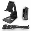 yv02desktop metal mobile phone holder stand cradle dock foldable phone holder aluminum adjustable desktop stand for optimized