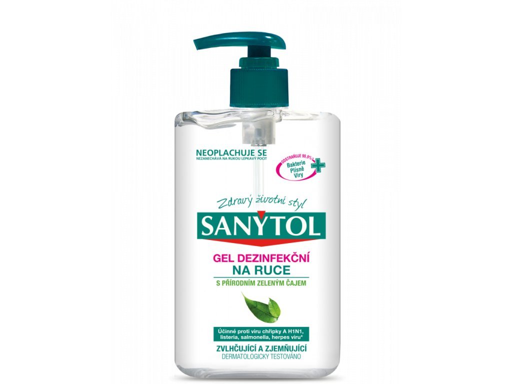 2136 sanytol dezinfekcni gel na ruce 250ml
