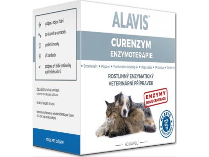 ALAVIS Curenzym Enzymoterapie 80 kapslí