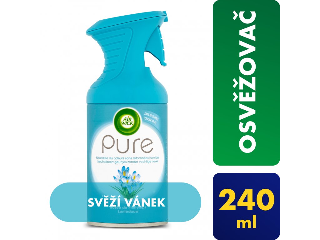 CZ Airwick Spray Pure svezi vanek 250ml 3059943021709