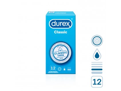 5010232964624 DUREX Classic 12pcs