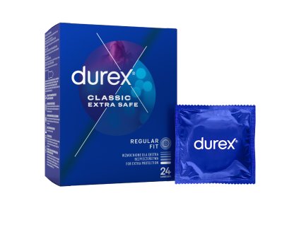 5900627072389 Durex Classic Extra Safe 24pcs