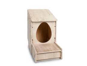 Dřevěné snáškové hnízdo Standard - kukaň