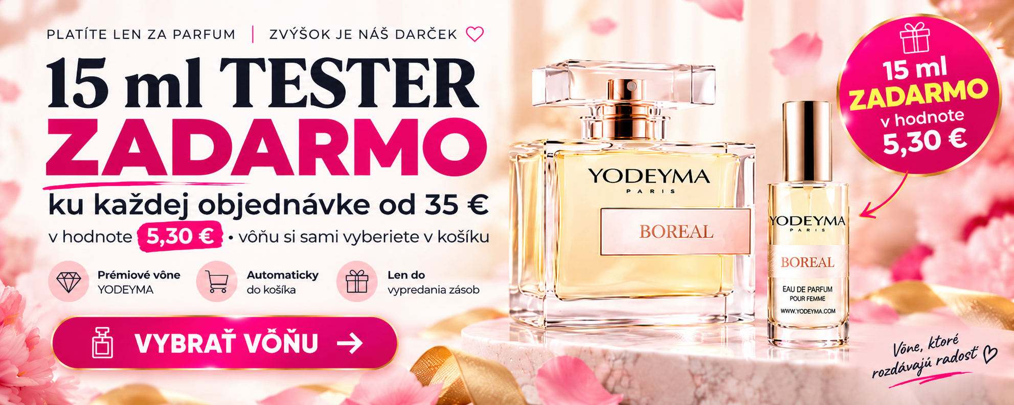 Akcia Tester ZADARMO