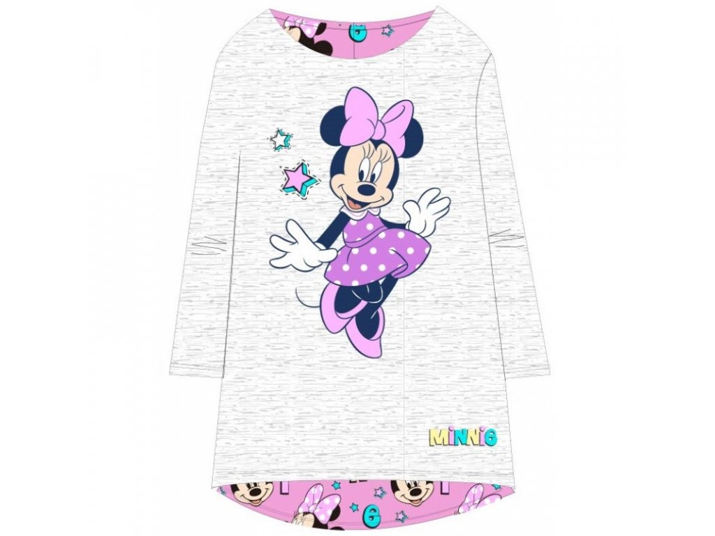 šaty Minnie Mouse sivé