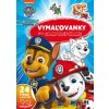 Omaľovánky so samolepkami Paw Patrol