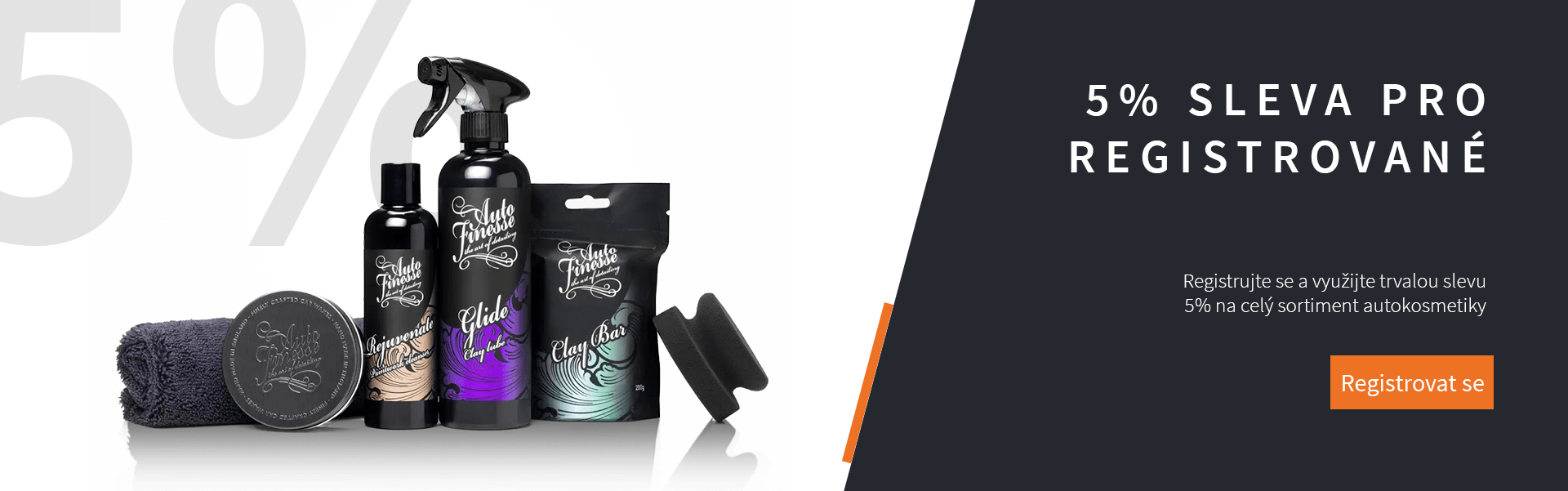 Sleva 5% - pro registrované