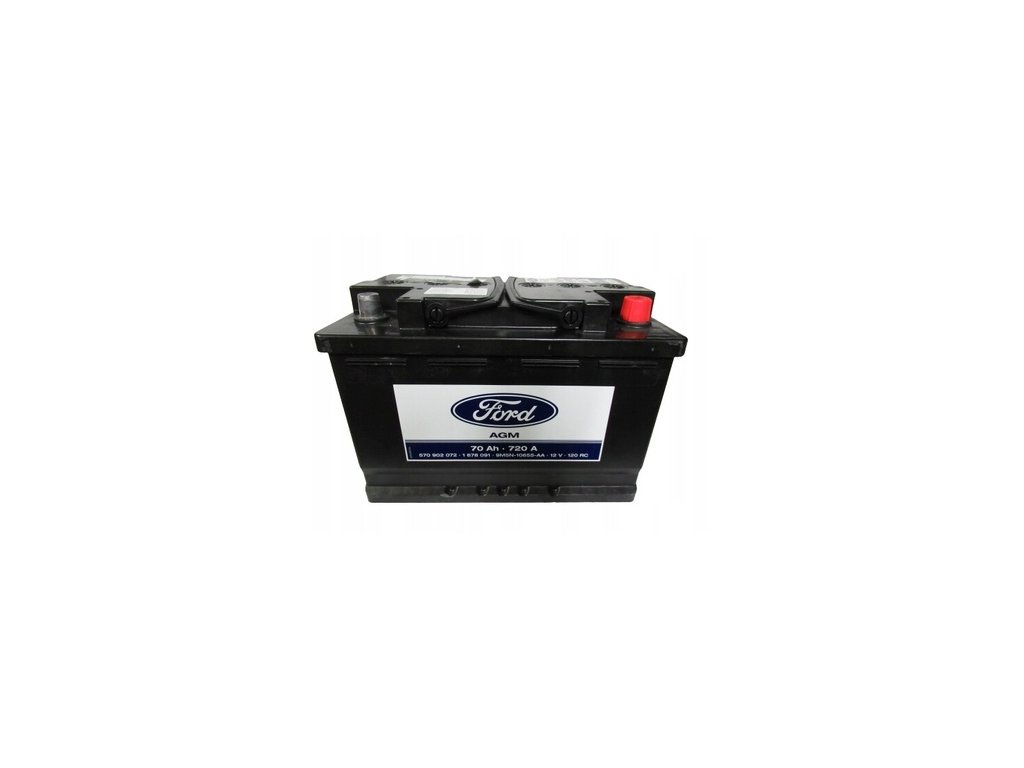 Ford Autobaterie 12V 70Ah 720A 1678091 - Only4Cars