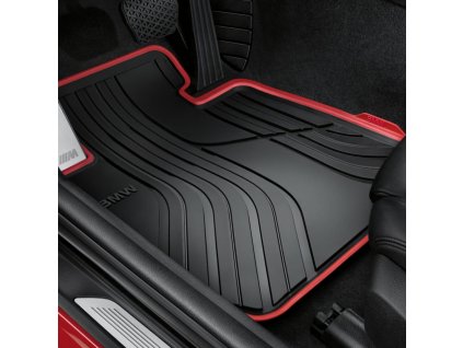 BMW Podlahové koberečky pro každé počasí - zadní - Sport - řada 3 (F30 Sedan / F31 Touring), M3 (F80) 51472219803