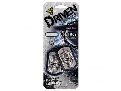 driven dog tags black out