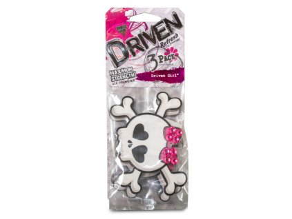 Driven Scented Paper Skull & Crossbones - stylová vůně v designu lebky s skříženými hnáty