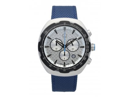 mercedes benz men motorsports chronograph watch silver coloured black blue 2020 b67996388