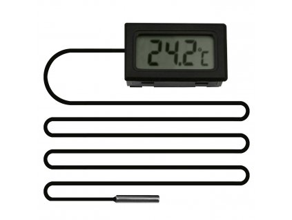 digitální teploměr s dlouhým kabelem