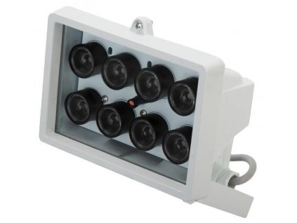 IR LED přísvit pro kameru reflektor 12V 8W