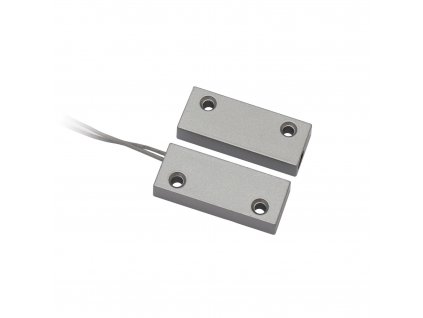 Magnetický kontakt s hliníkovým pouzdrem 28x14x8 mm