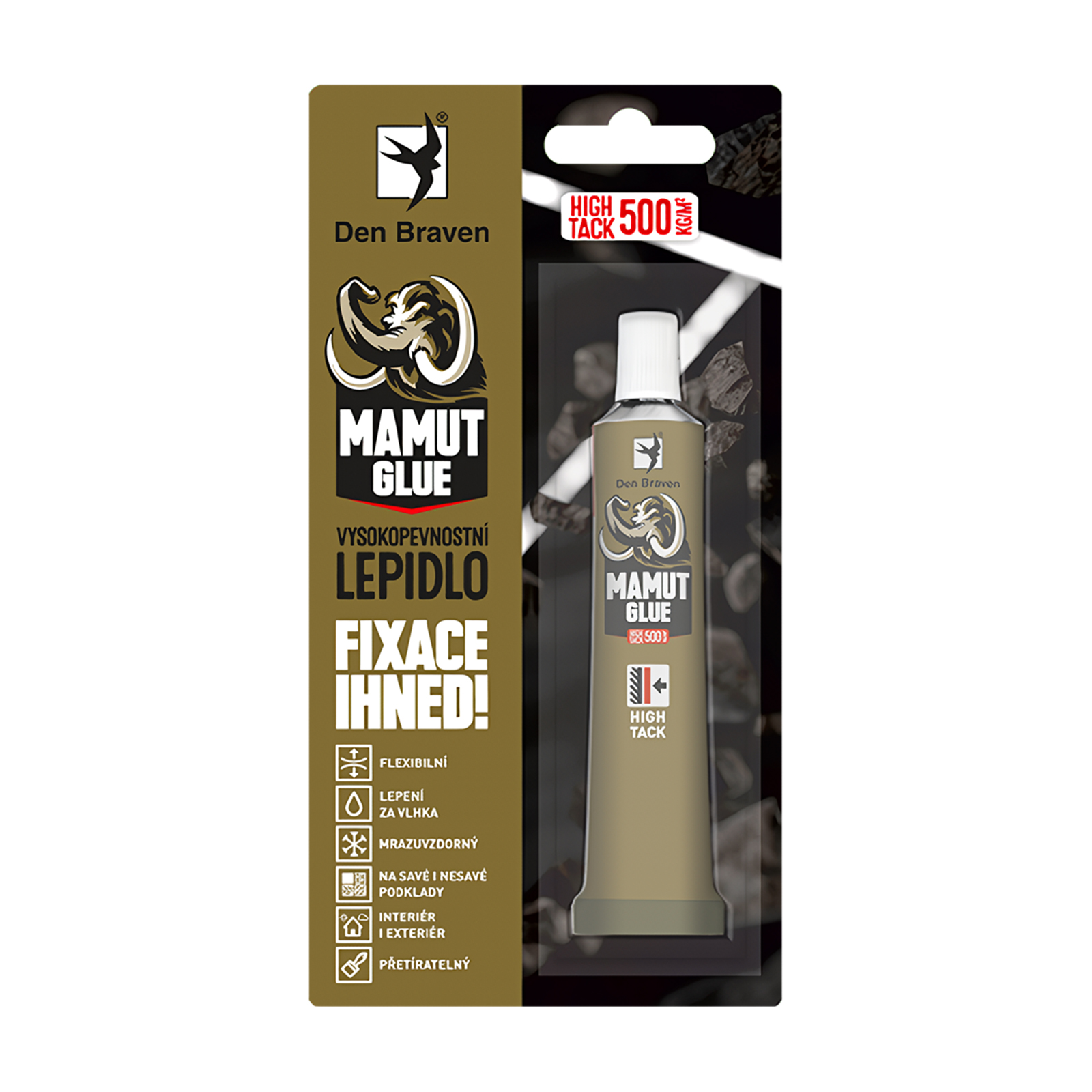 Lepidlo Den Braven MAMUT GLUE High Tack