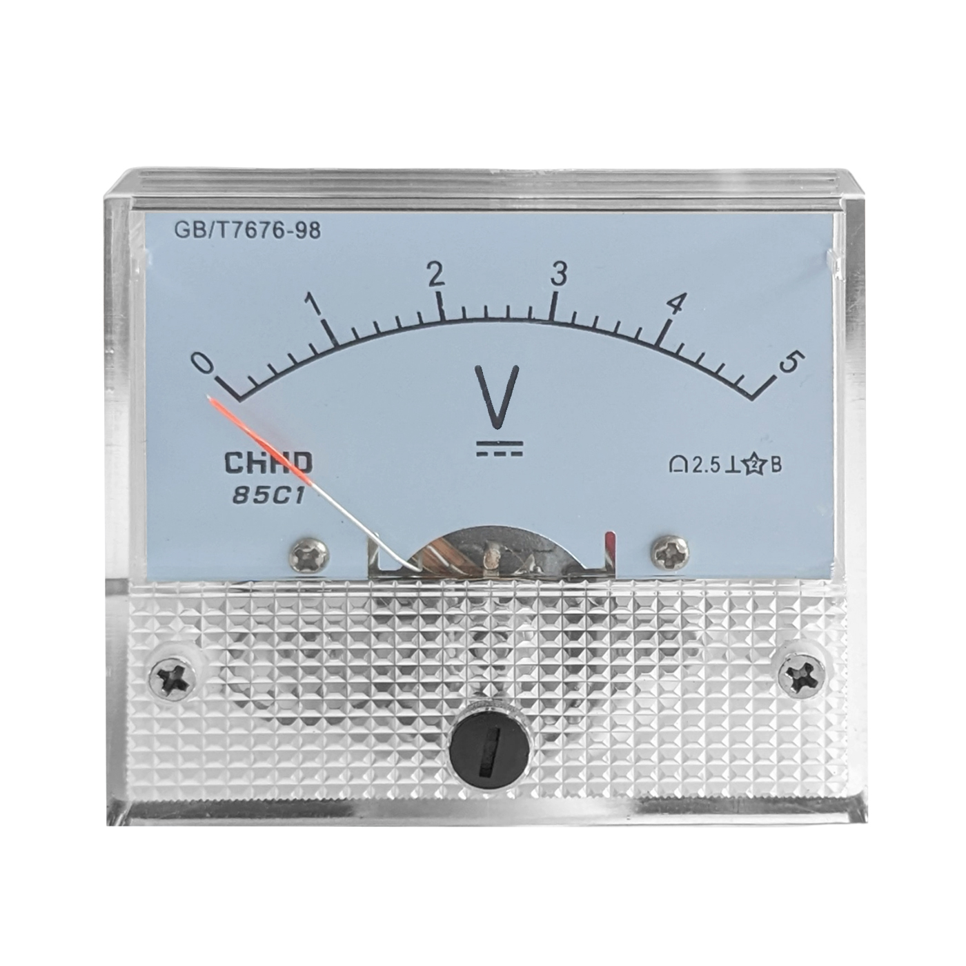 Panelový voltmetr DC s bočníkem - analogový Rozsah měření: 0-30V