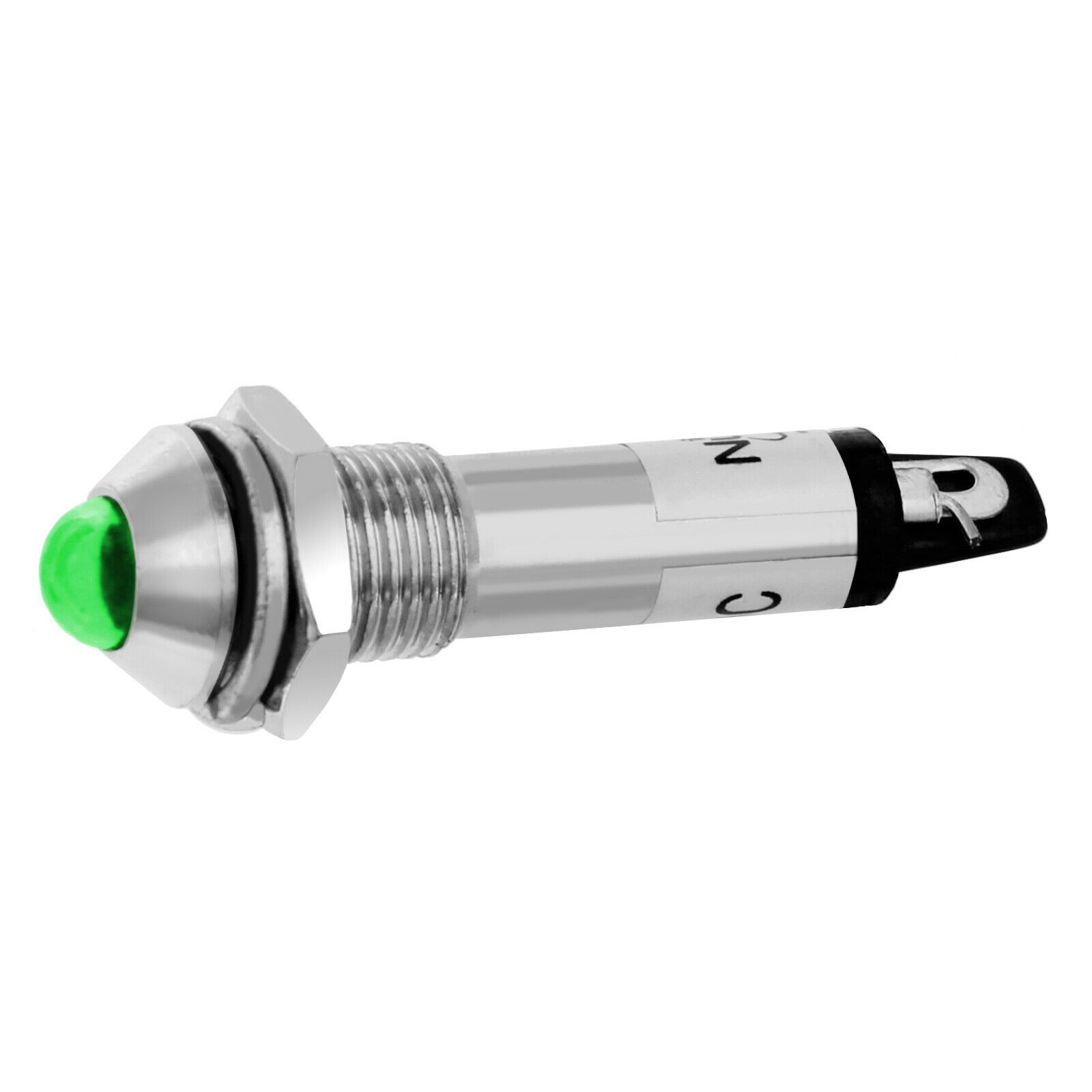 Signální kontrolka 12 V a 24 V LED Barva: Zelená, Napětí: 24 V