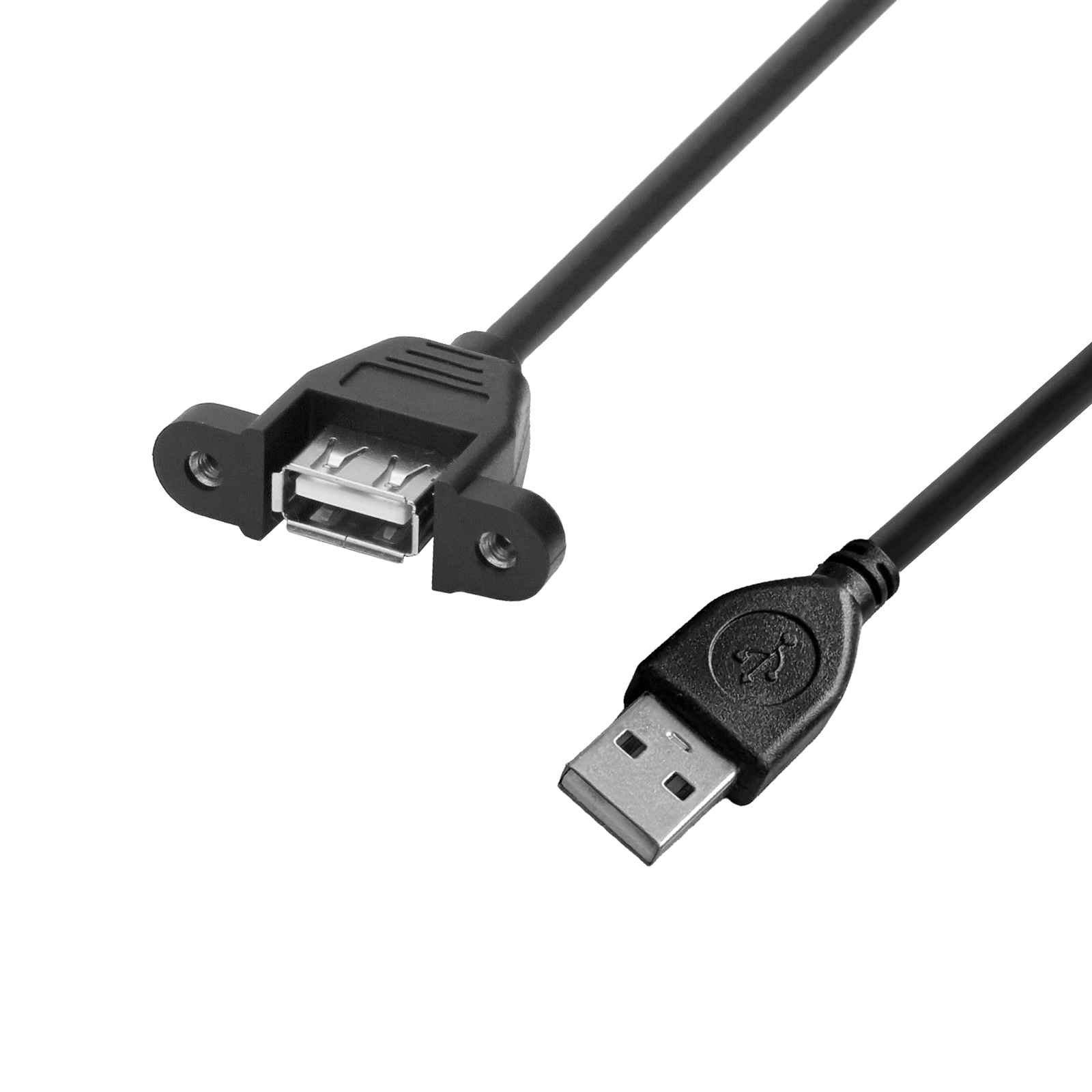Vestavný prodlužovací kabel USB-A 2.0 100cm Model: USB-A <-> USB-A