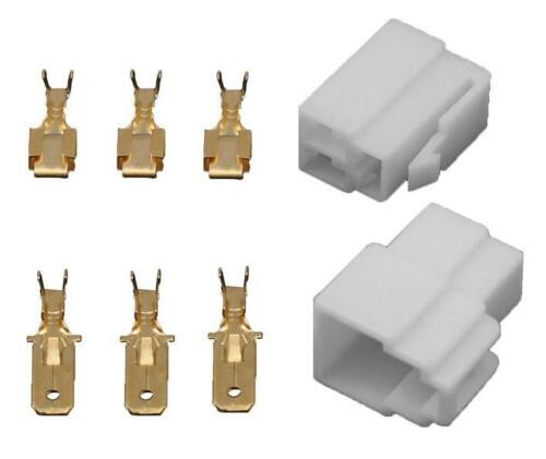 Spojovací konektor FASTON 6,3 mm [10 ks] Počet pinů: 3 piny