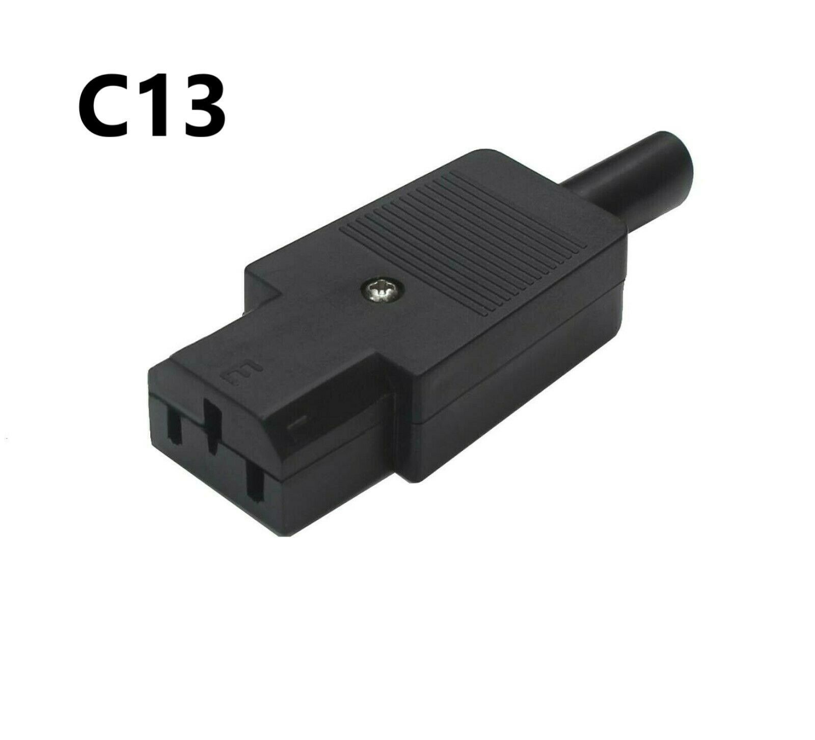 Konektor C13 samice / C14 samec 250V 10A Model: C13 - samice
