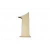Přírodní dřevěné domovní číslo - TOPOL (varianta číslo 8)