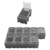 Organizér - úložný box pro SMD/SMT součástky 39x23,5x18 mm [10 ks] (Barva Černá)