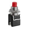 Tlačítkový spínač 12A (farba Červená)
