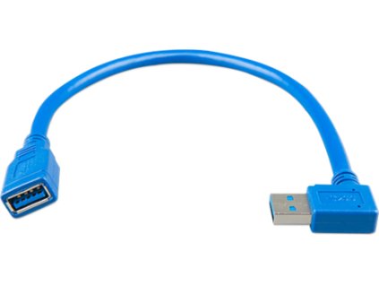 Victron USB extension cable one side right angle 0,3m
