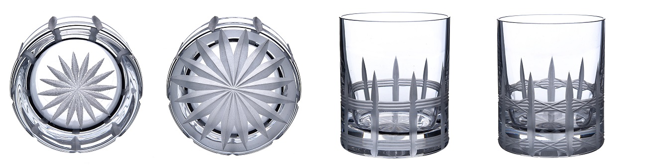 Ruční broušení skla v detailech