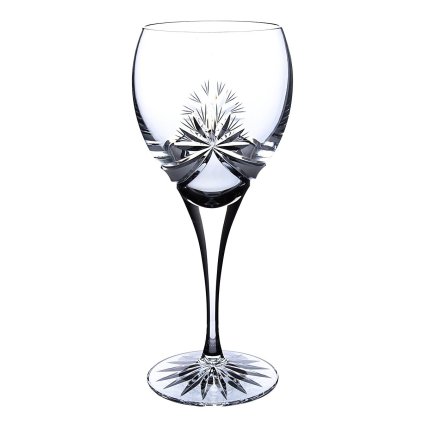 Broušené sklenice na červené víno 340ml, Mašle (Ks - skleničky 2 skleničky v balení)