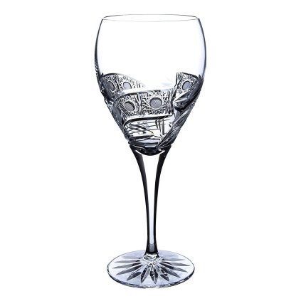Broušené skleničky na červené víno 420ml, Kometa (Ks - skleničky 2 skleničky v balení)