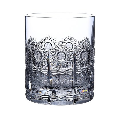 Broušené sklenice na whisky 330ml, Klasika (Ks - skleničky 2 skleničky v balení)