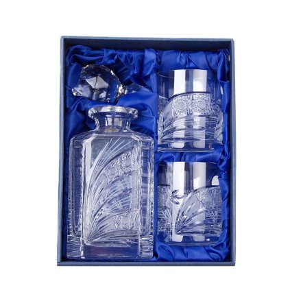 Whisky set se skleničkami 330ml, Kometa (Varianty setu Karafa + 2 skleničky)