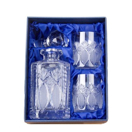 Whisky set se skleničkami 330ml, Exclusive (Varianty setu Karafa + 2 skleničky)