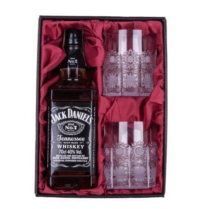 jack daniel s old no 7 se sklenicemi 330ml klasika