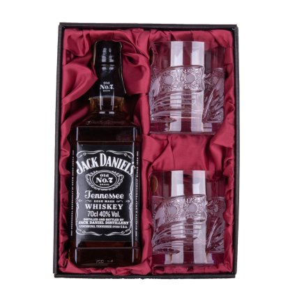 jack daniel s old no 7 se sklenicemi 330ml kometa
