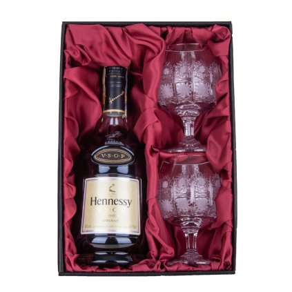 hennessy vsop se sklenicemi 250ml klasika